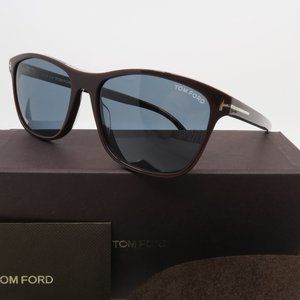 Tom Ford TF629 48V 58mm NICOLO Brown/Blue Lens Men's New Sunglasses